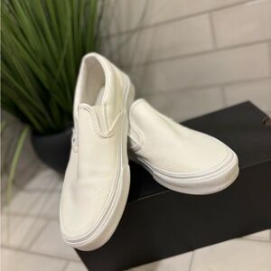VANS Classic Slip-On True White Shoes